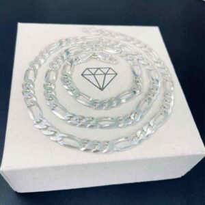 Cadena Plata Tejido Cartier