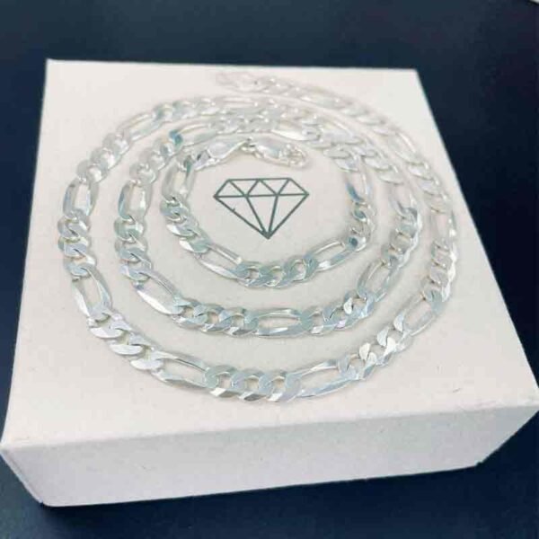 Cadena Plata Tejido Cartier