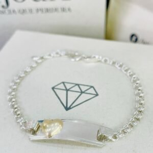 ESCLAVA EN PLATA CORAZON