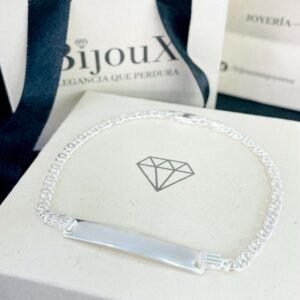 ESCLAVA EN PLATA NUDO