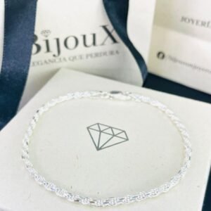 PULSERA EN PLATA TRENZA
