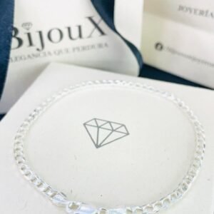 PULSERA EN PLATA CUADRADOS