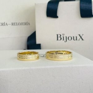 Argollas Oro 18K (PREVENTA DISPONIBLE POR WHATSAPP)