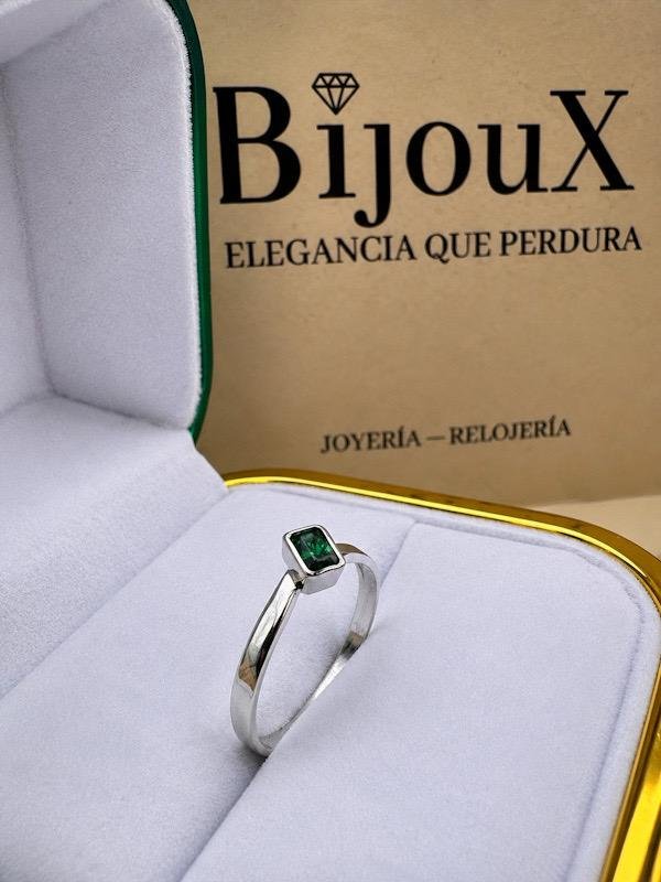 Anillo Oro Blanco 18K No 2765