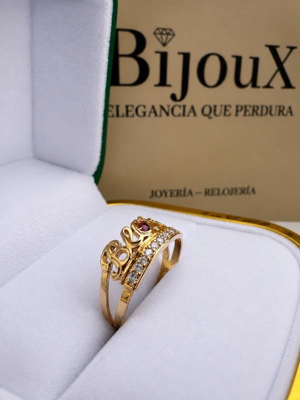 Anillo Oro 18K No 3161 Bachiller