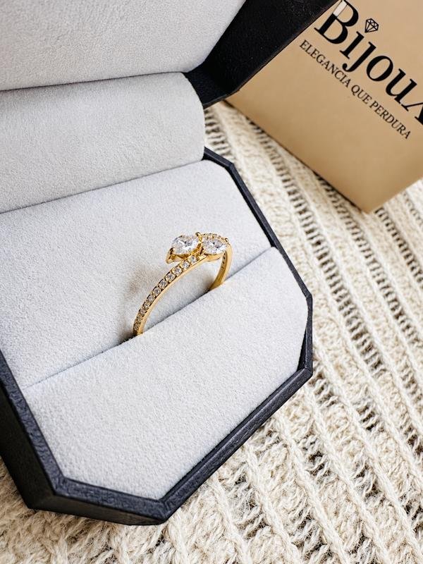 Anillo Oro 18K Diamante Marquis